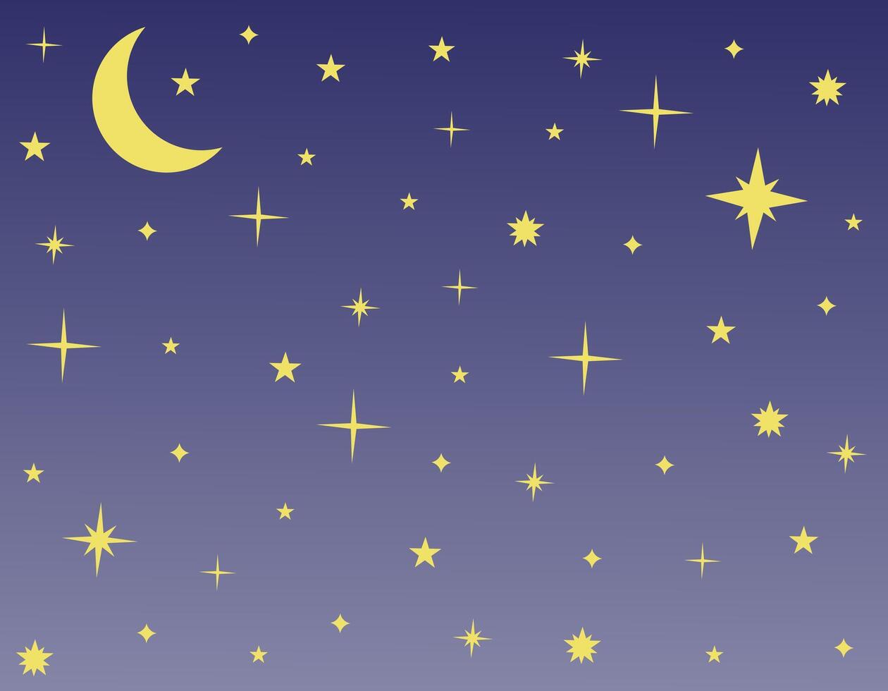 Magic space sky, abstract ornament. vector