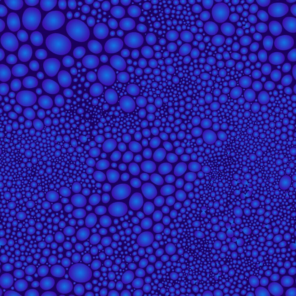 Seamless Pattern of Endless dots and dots Clusters vector