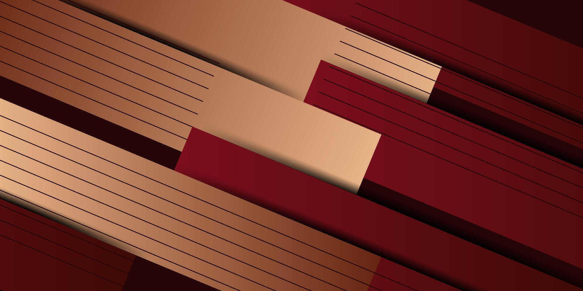 Abstract geometric background in brown. Simple rectangle pattern color lines on background. Eps10 vector