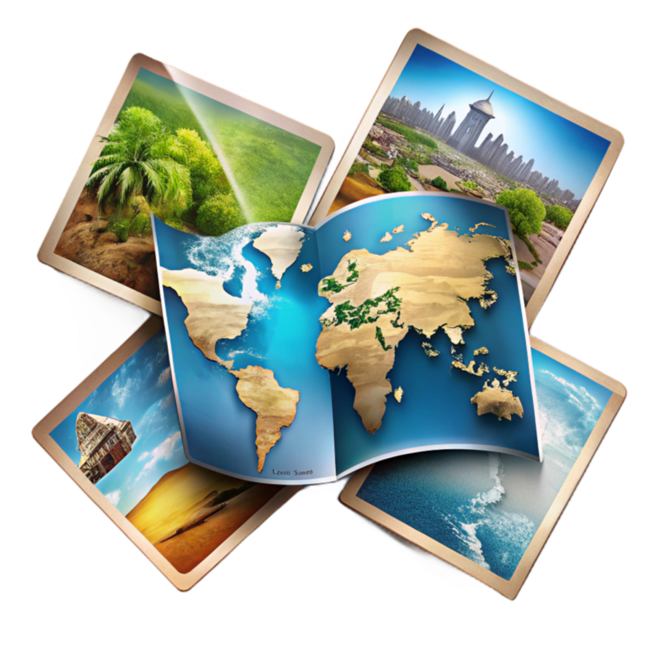extraordinary minimalist Global Adventures Explore World Landmarks Landscapes 4K png