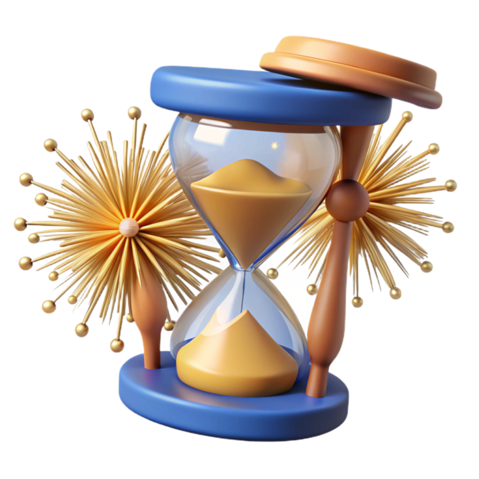 serene classic Time Management Sand Timer, Decorative Elements, Efficiency high quality png