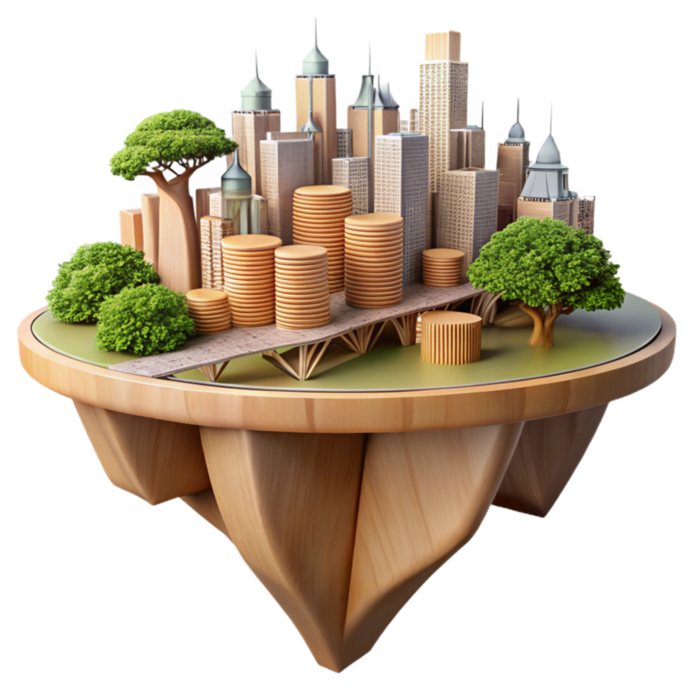 Sustainable City Development Green Urban Planning Economic Growth png