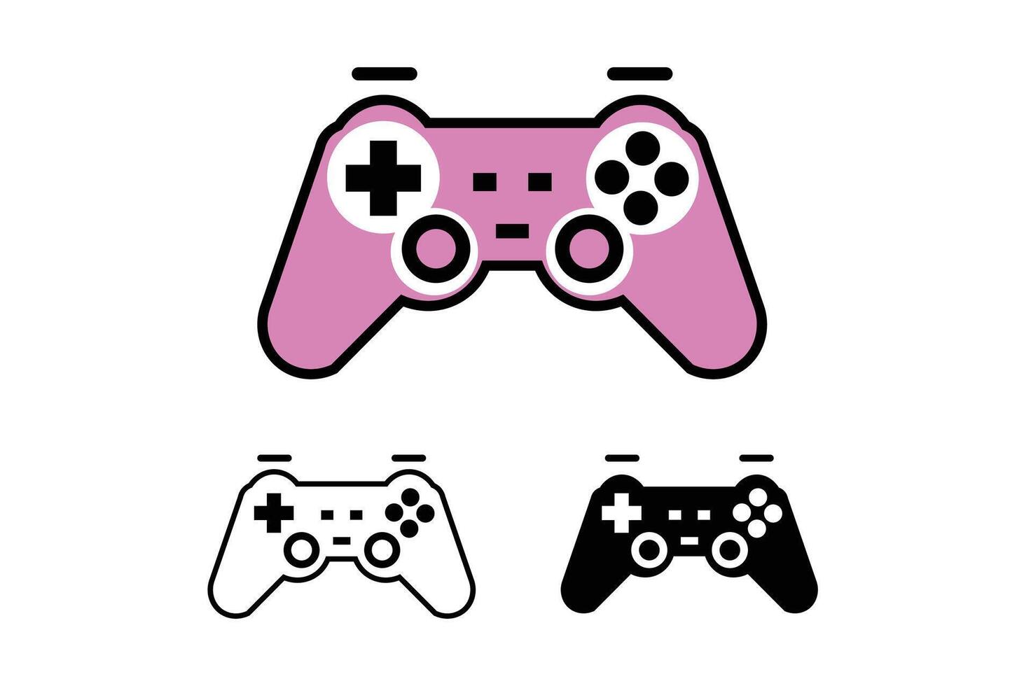 Gaming Joystick Icon for Web and App Design, digital game controller, gaming icon, gaming pad symbol, flat design gamepad, joystick icon vector