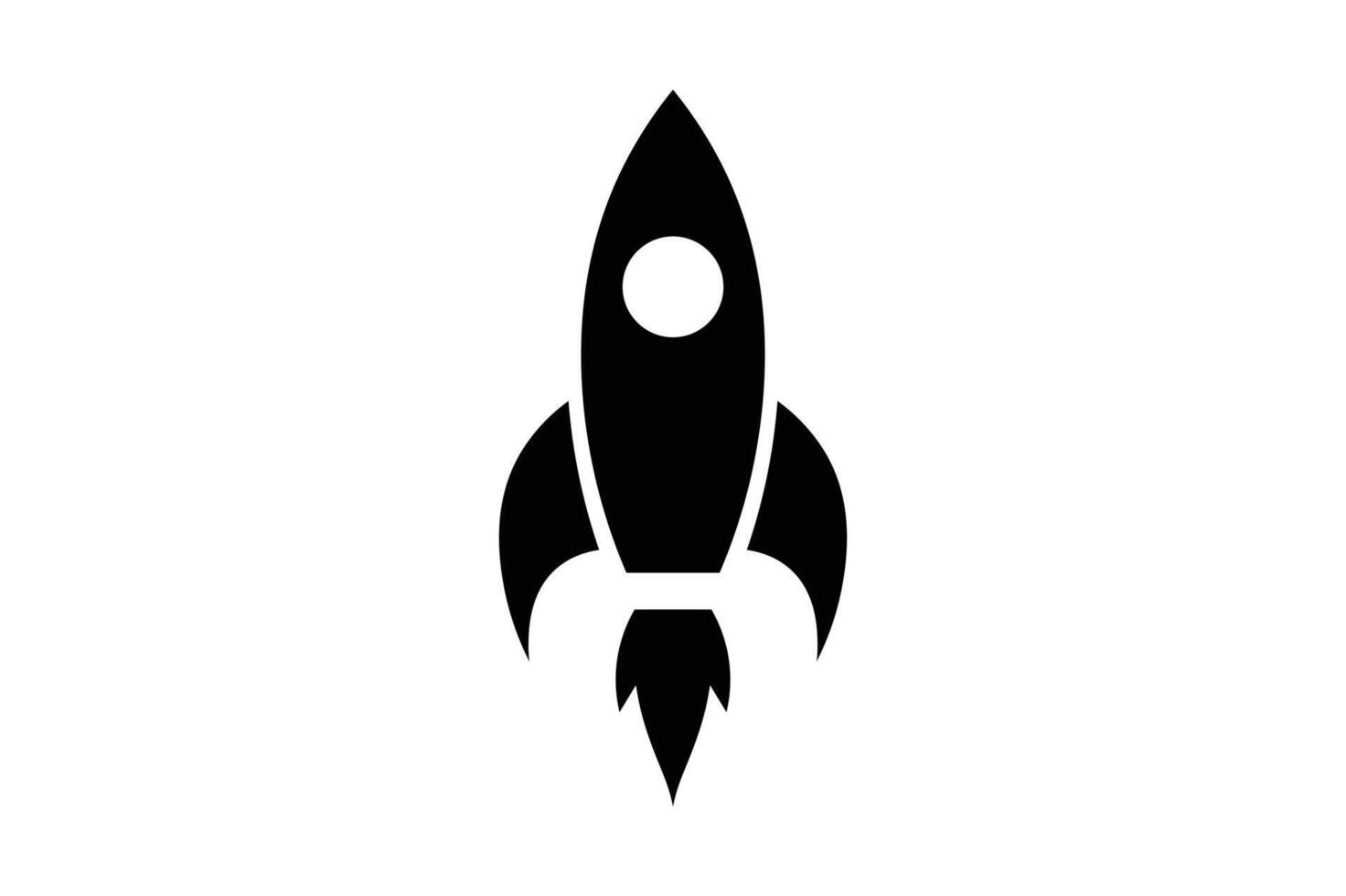 Creative Rocket Launch Icon Design, rocket launch icon, technology rocket symbol, startup rocket icon, innovation rocket icon vector