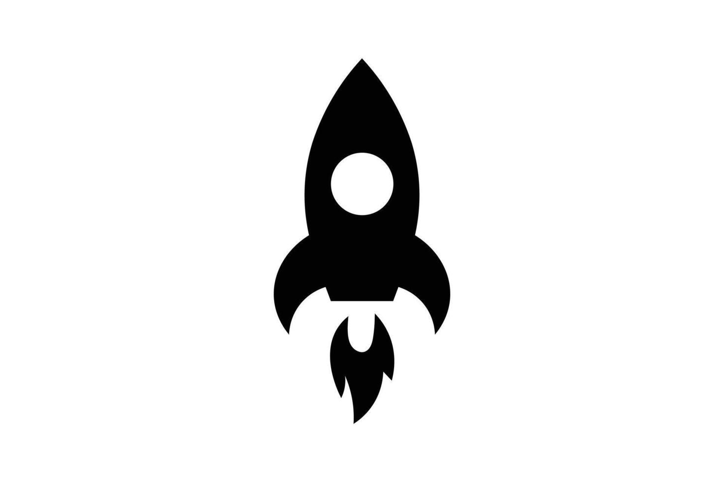 Creative Rocket Launch Icon Design, rocket launch icon, technology rocket symbol, startup rocket icon, innovation rocket icons vector