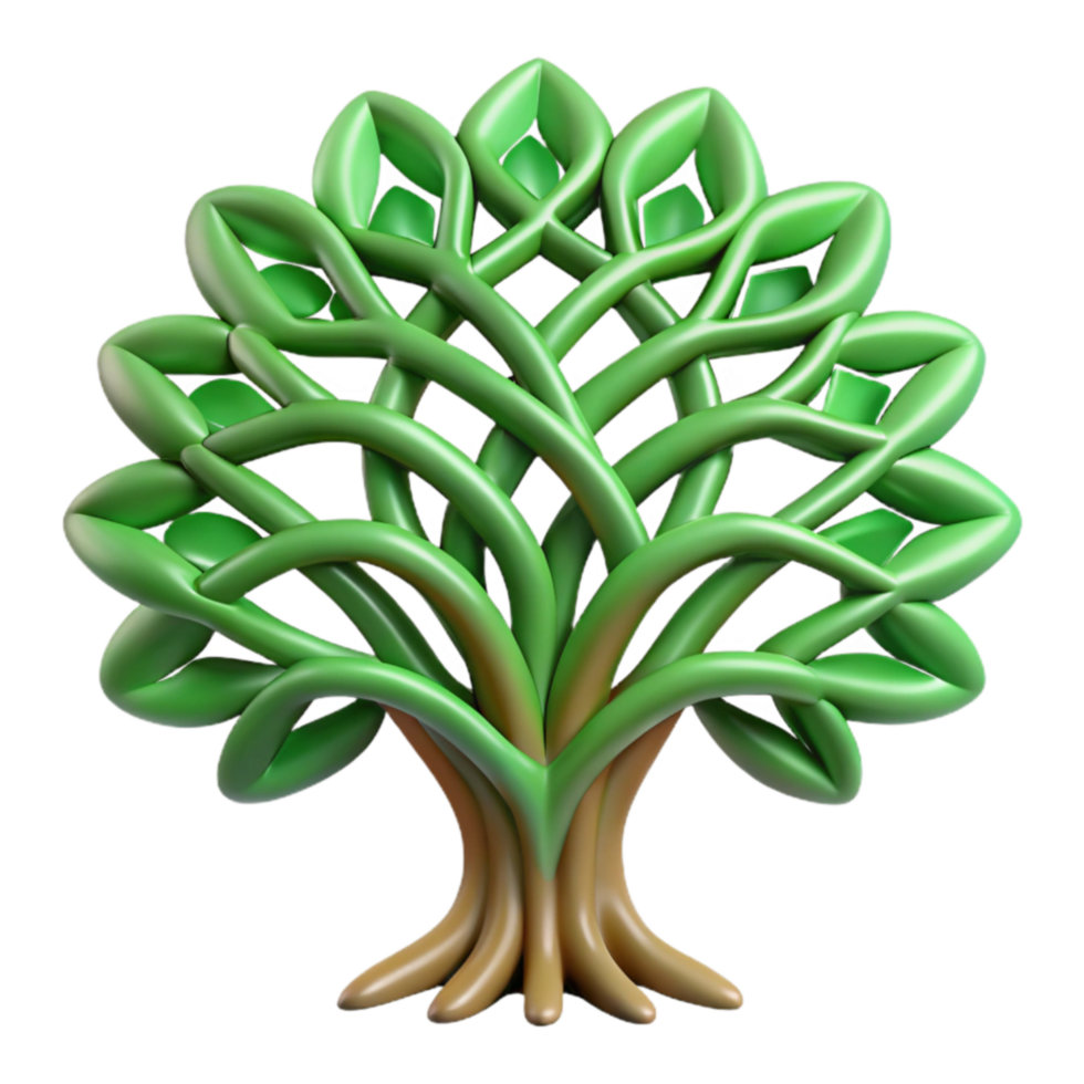 wonderful contemporary Intricate Knotwork Tree of Life Design authentic png