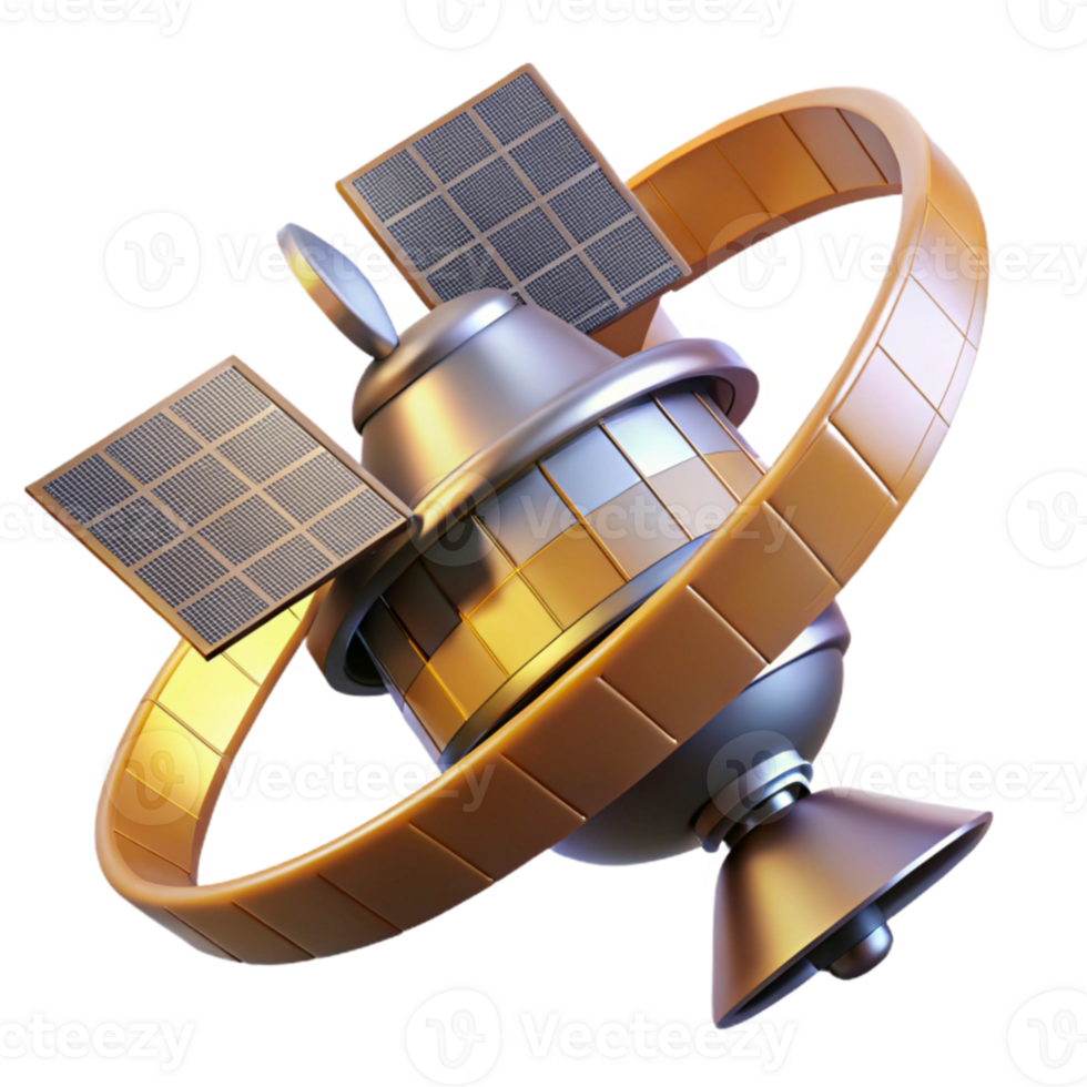 Satellite Orbit Solar Panels, Spacecraft Design png