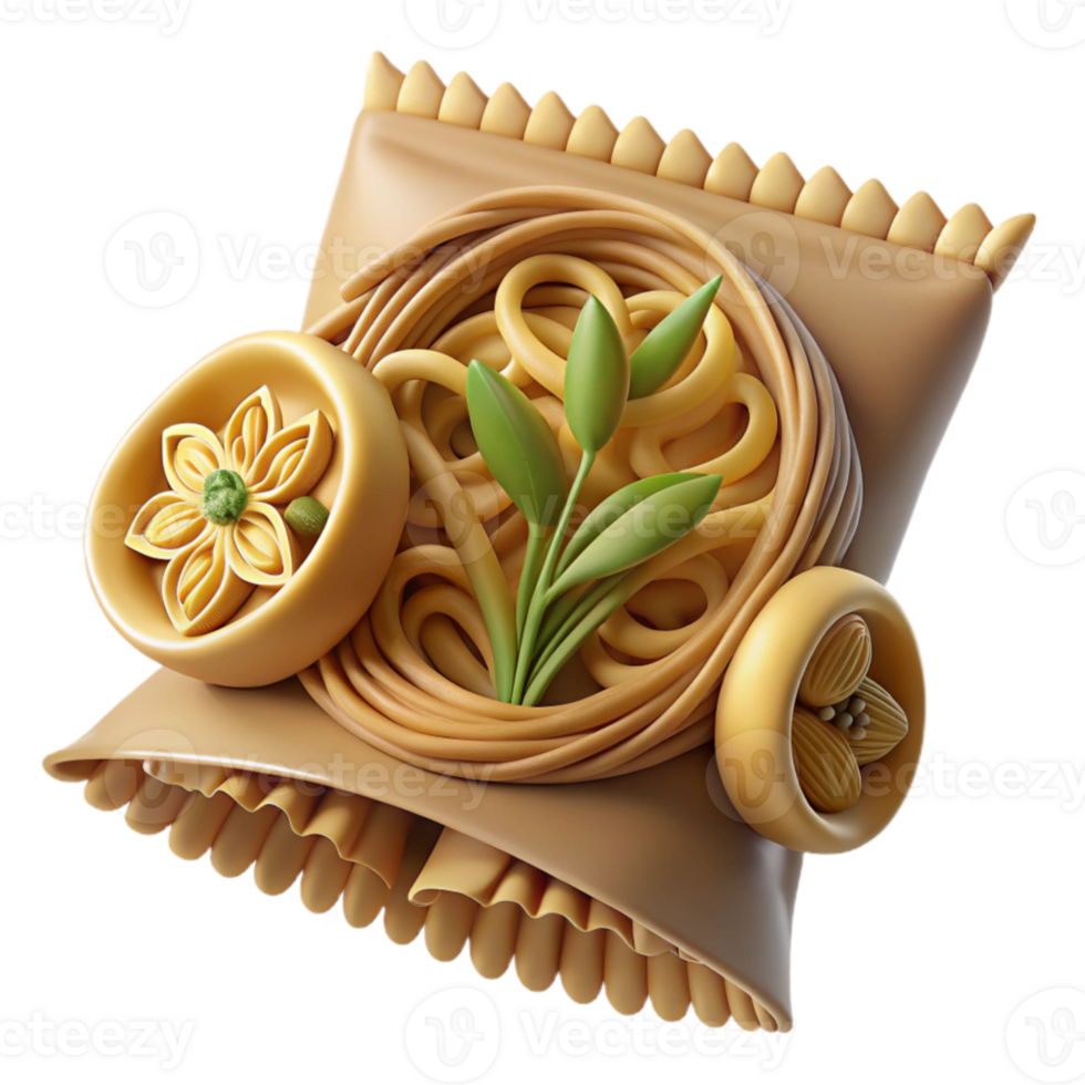 extraordinary contemporary Pasta Package Design Noodles, Herbs, and Decorative Pasta genuine png