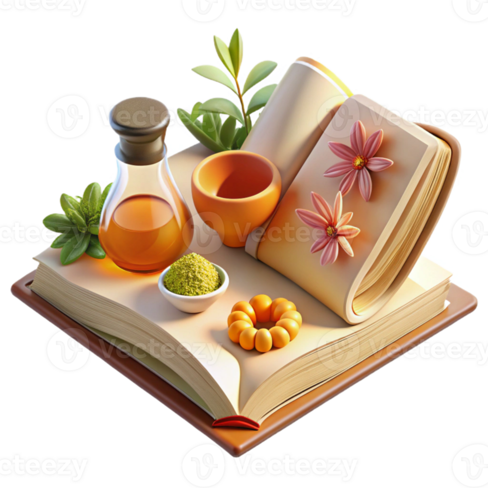 wonderful minimalist Herbal Remedies Ancient Book of Natural Healing original png