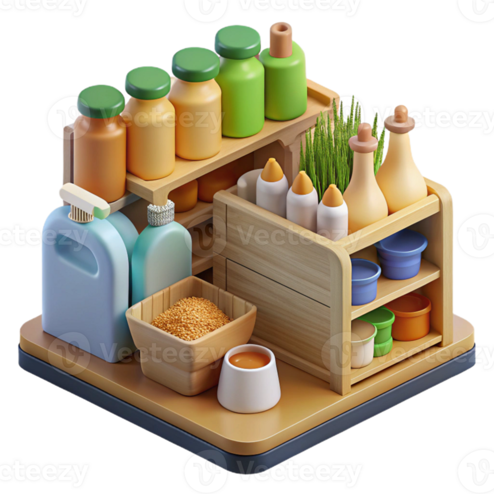 elegant classic Organized Home Goods Grocery Storage high quality png