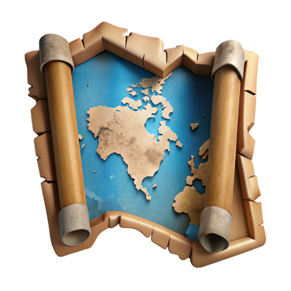 Ancient World Map Exploration, Adventure, and Cartography png