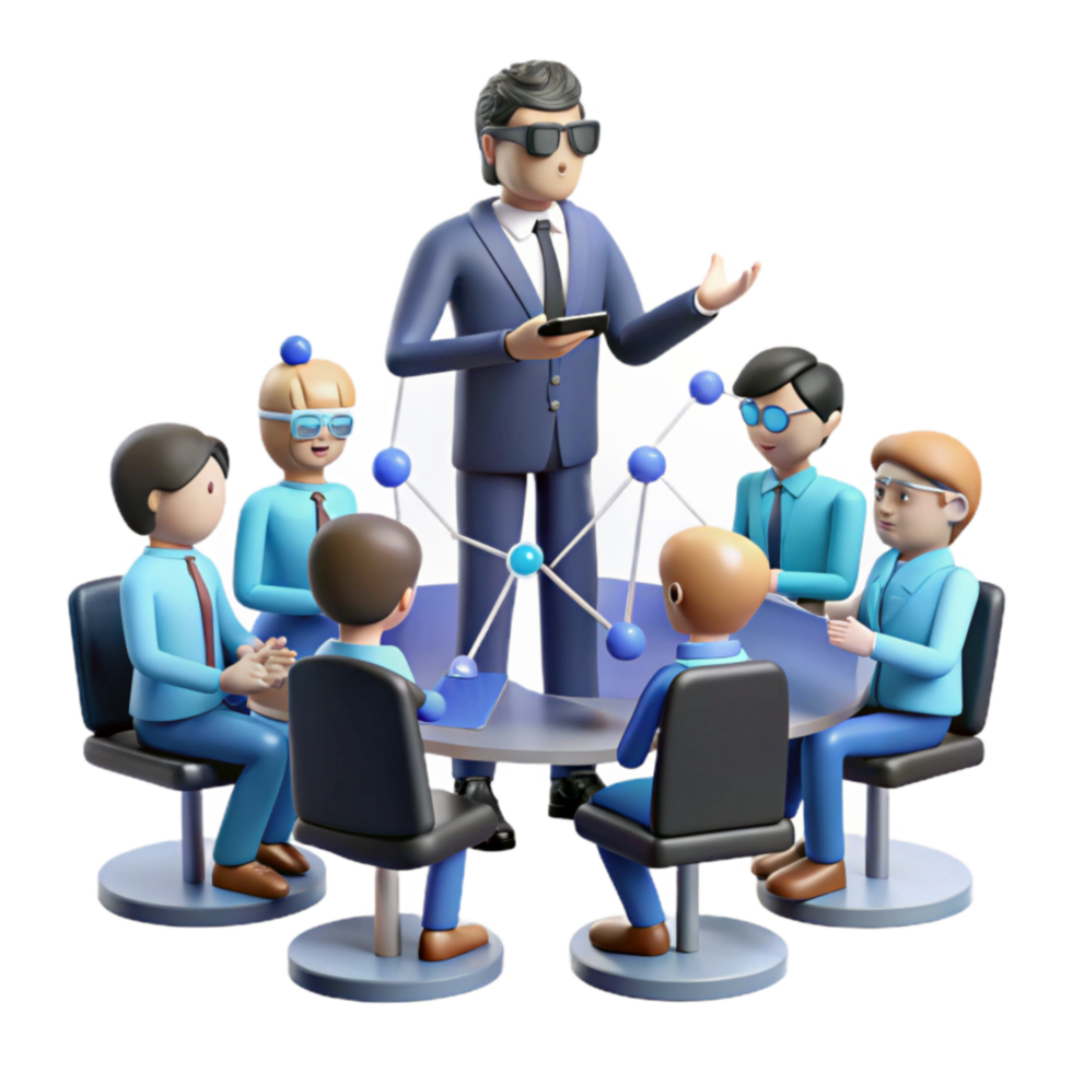 stunning creative Team Collaboration Strategies for Effective Group Meetings professional png