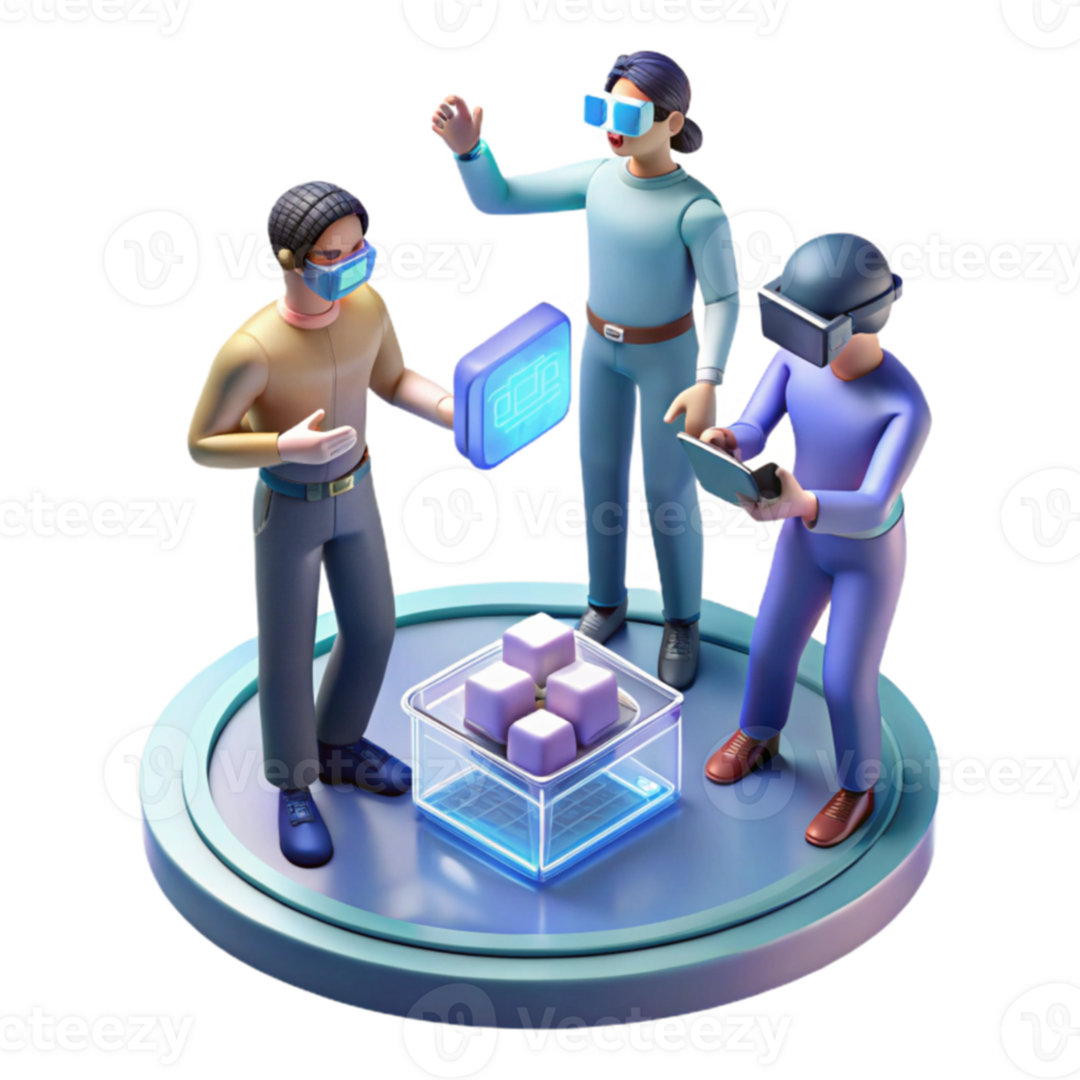 serene rustic Virtual Reality Collaboration Exploring 3D Metaverse Prototyping authentic png