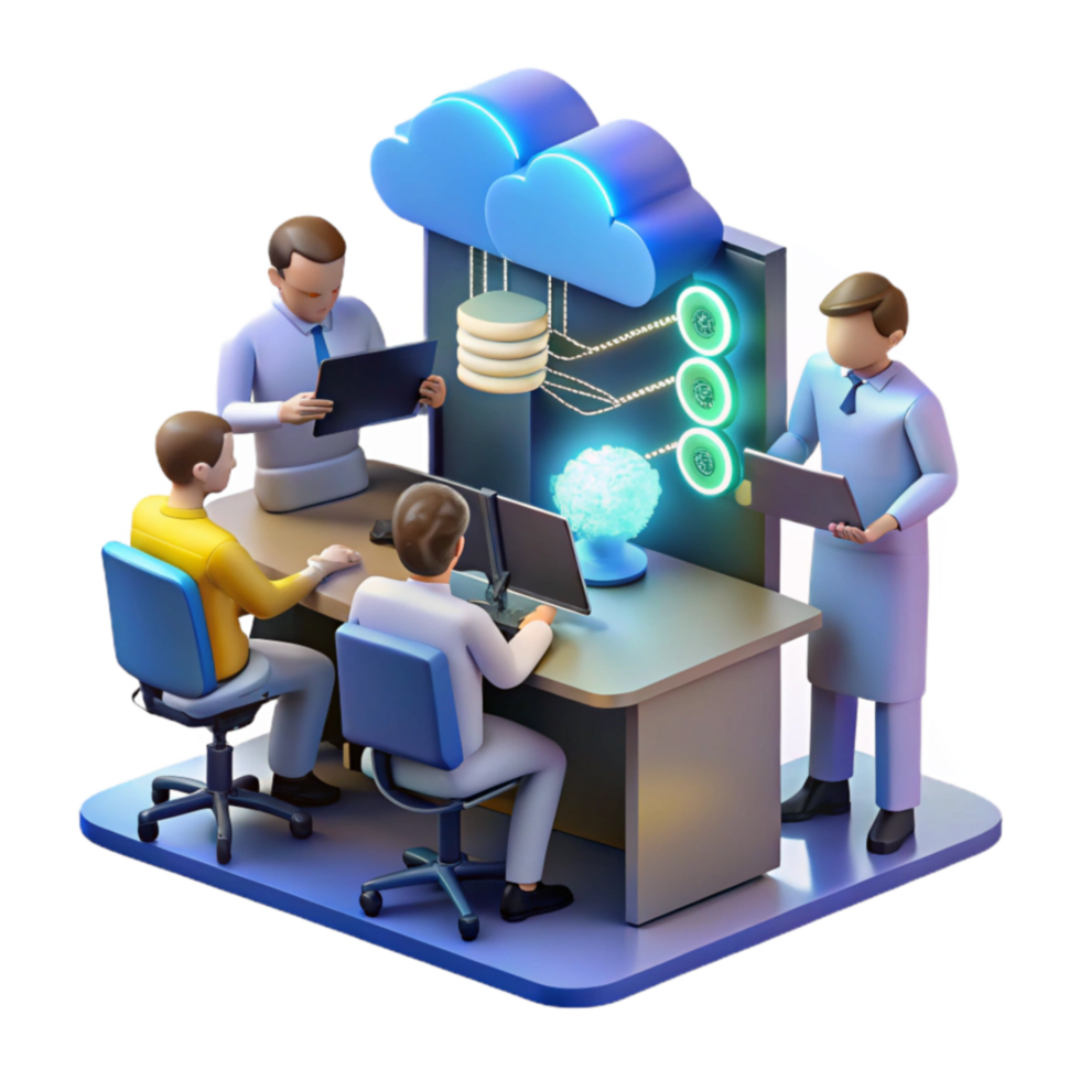 Teamwork in Cloud Computing Data Analysis png