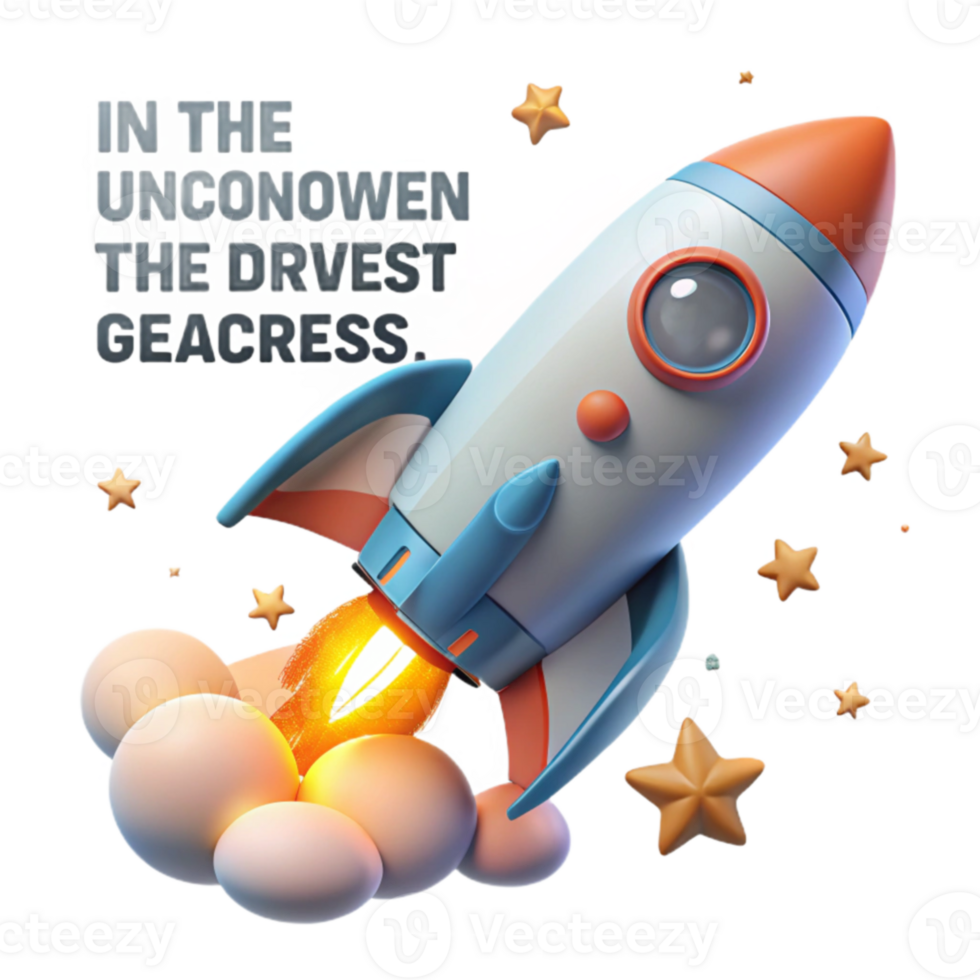 Rocket Launch A Journey into the Unknown png