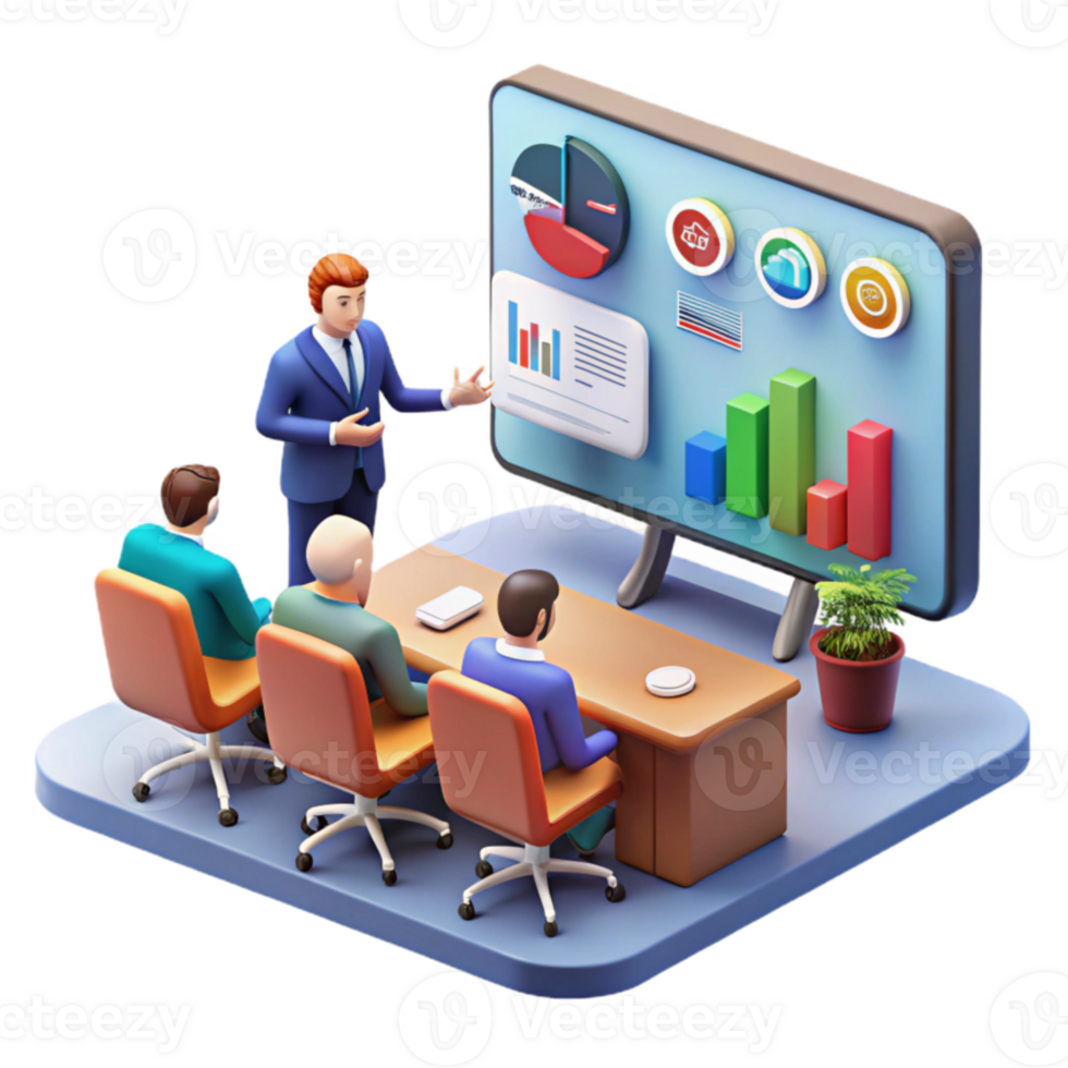 magnificent classic Data Presentation Business Meeting Visual Analytics exclusive png