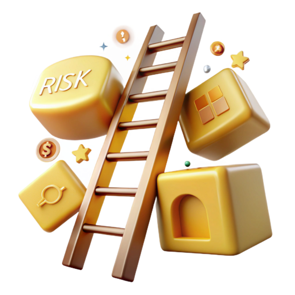 wonderful classic Climbing the Ladder Navigating Risk and Reward professional png