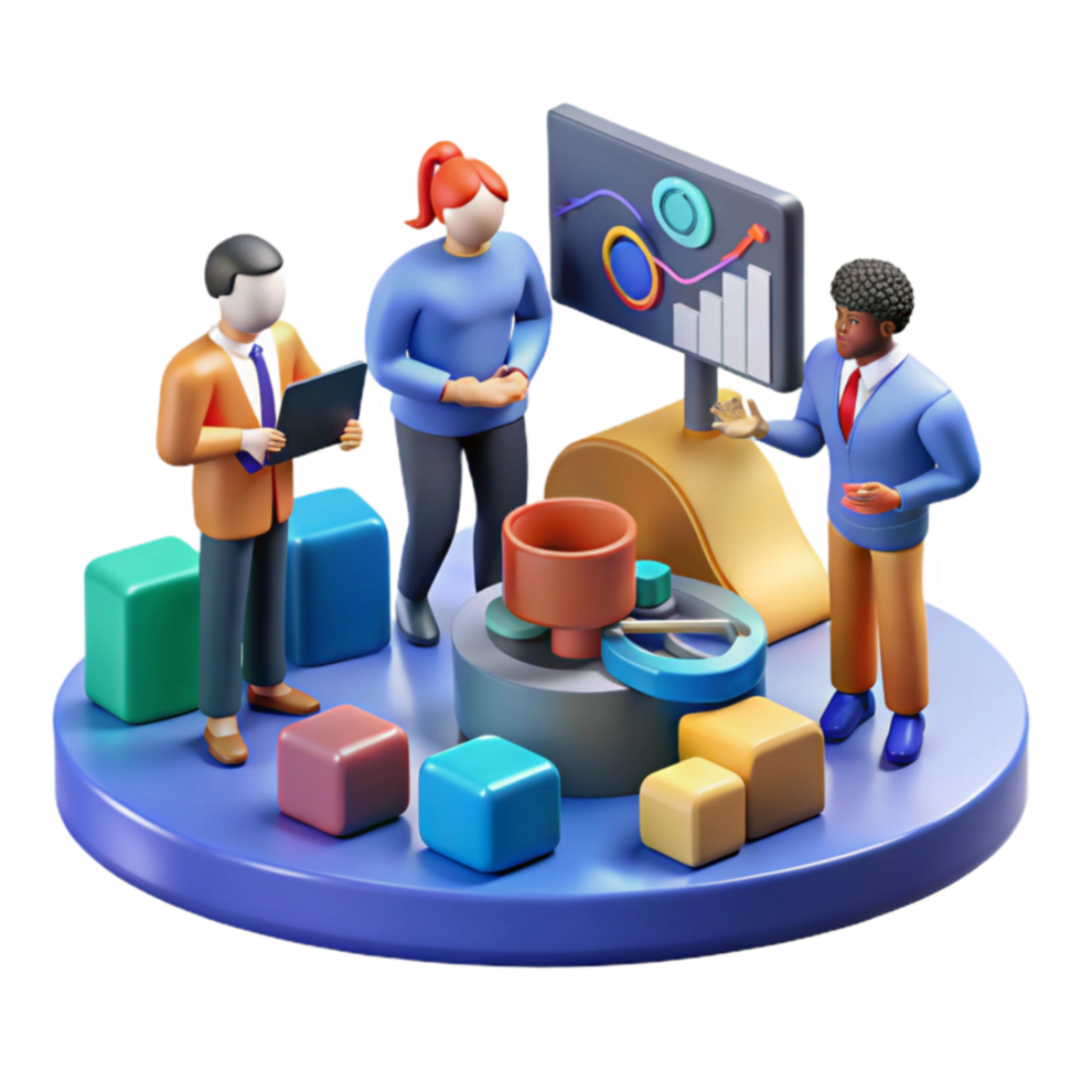wonderful vintage Team Data Analysis Visualizing Insights with Charts and Graphs original png