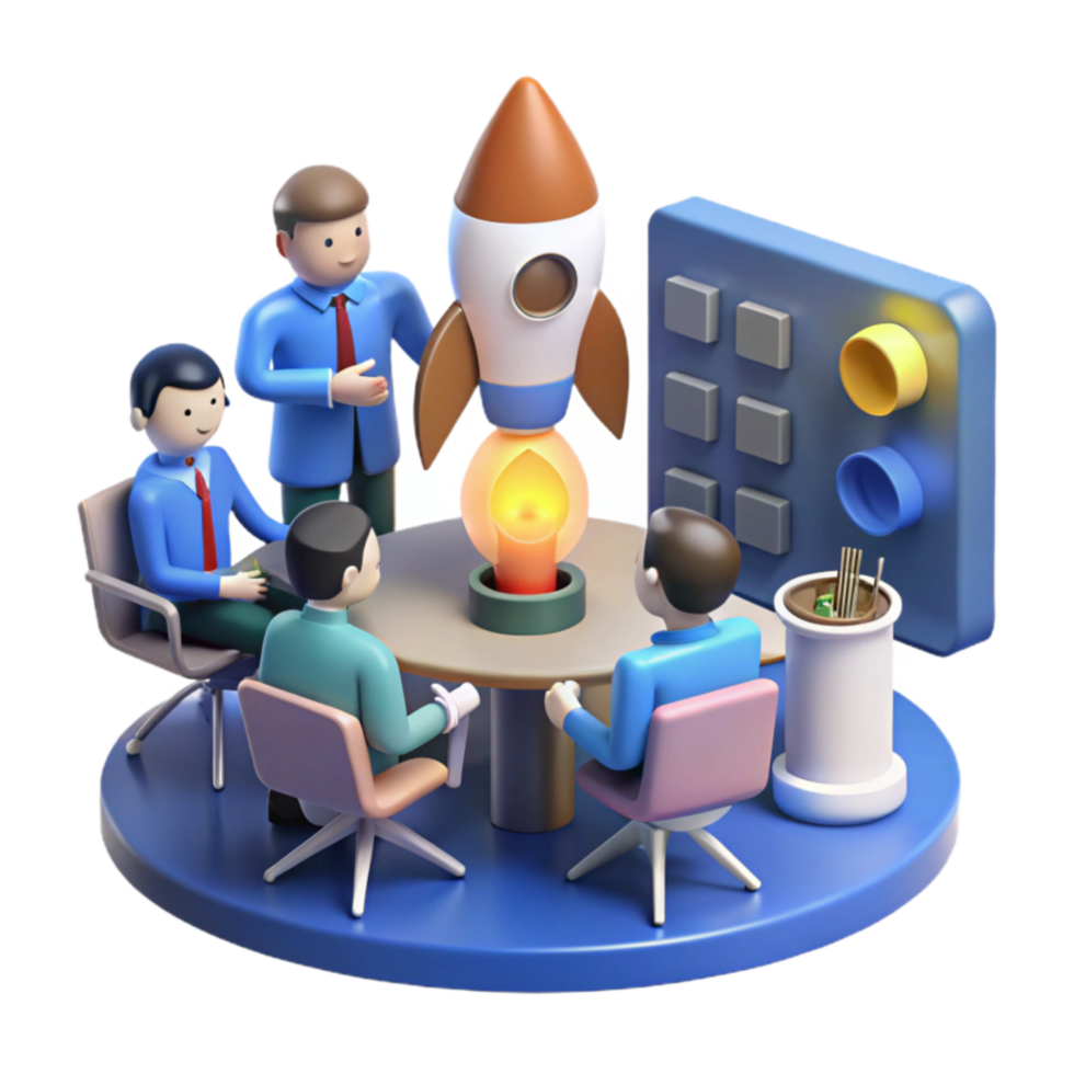 dramatic artistic Teamwork, Innovation, Startup Launch, Business Strategy Meeting premium png