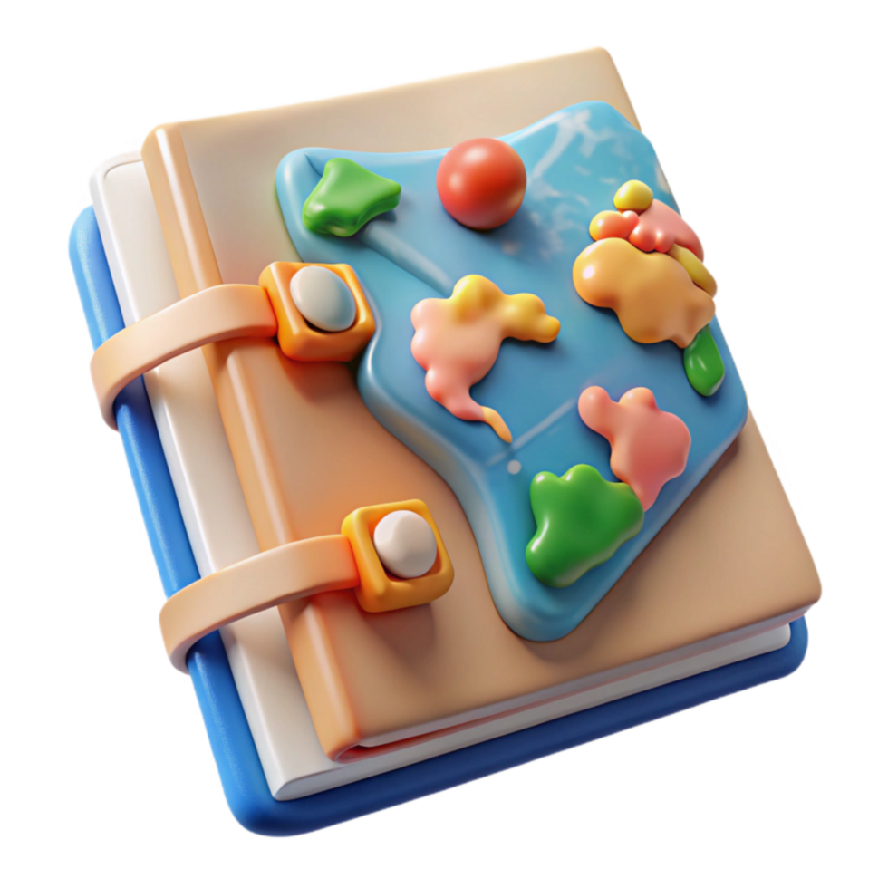 Adventure Journal World Map, Travel Diary, Exploration Logbook png