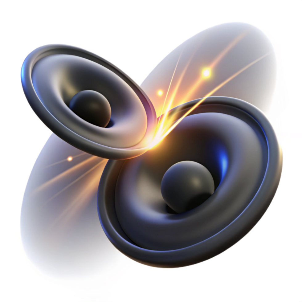 wonderful creative Dynamic Audio Speaker Technology and Sound original png