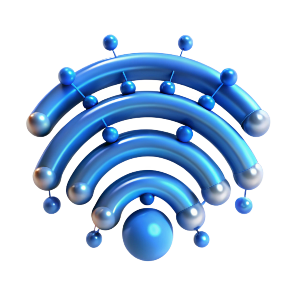 dramatic creative Abstract Wireless Network Connectivity Symbol exclusive png