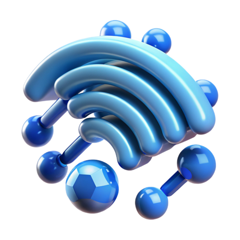 dramatic contemporary Global Network Connectivity Wireless Signal and Data Transfer authentic png