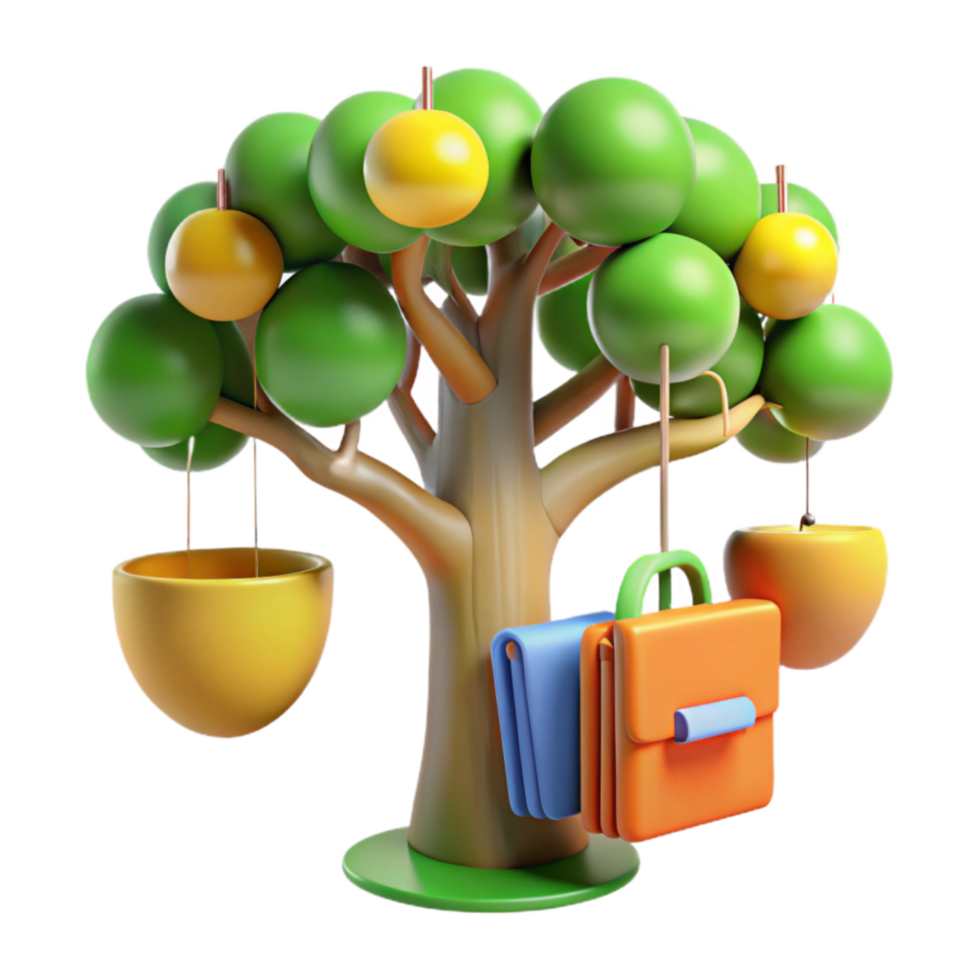 magnificent rustic Knowledge Tree Education, Learning, Growth, Success authentic png