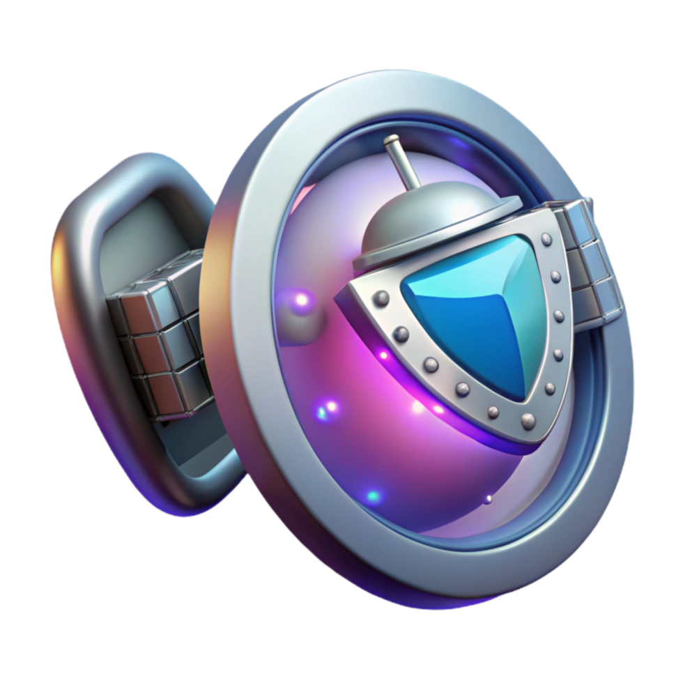 serene rustic Futuristic Gadget 3D Render of Orb and Cube detailed png