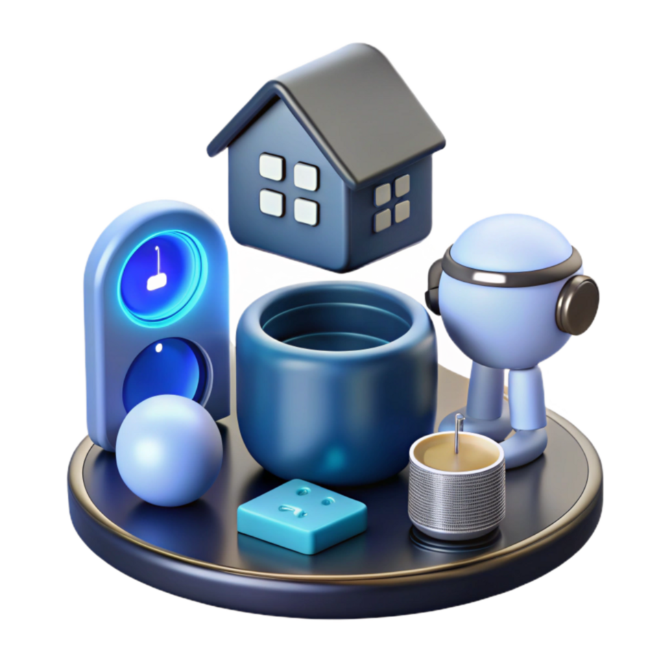 serene classic Smart Home Automation Control Your Home with AI premium png