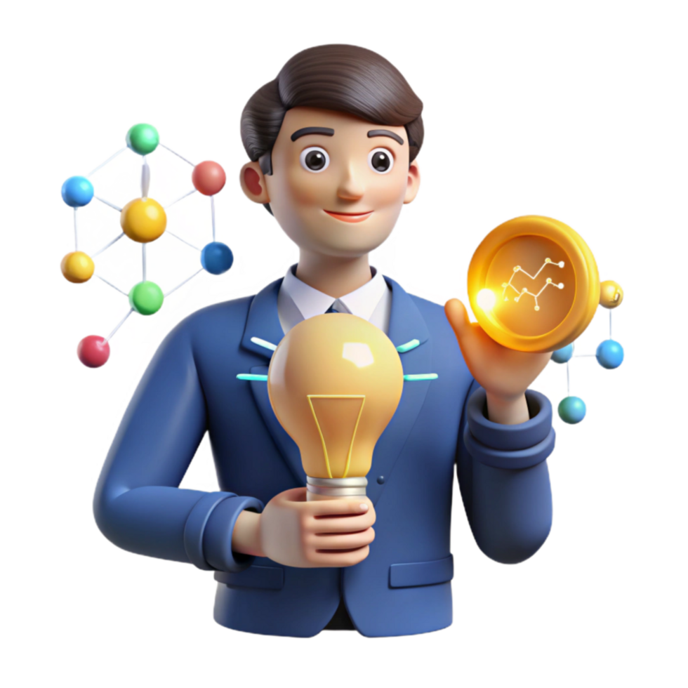 extraordinary minimalist Innovative Ideas Bright Solutions Network Growth premium png