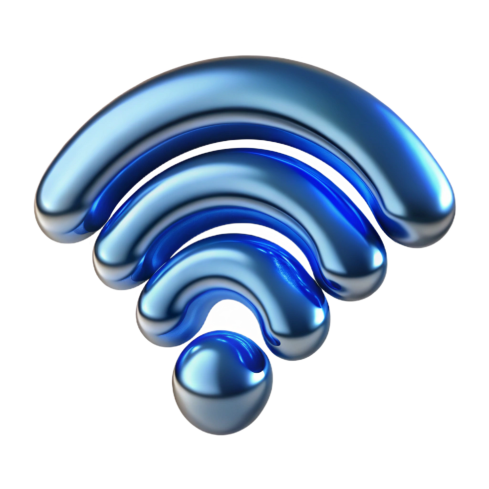 dramatic modern Wireless Network Connection Signal Strength and Internet Access professional png