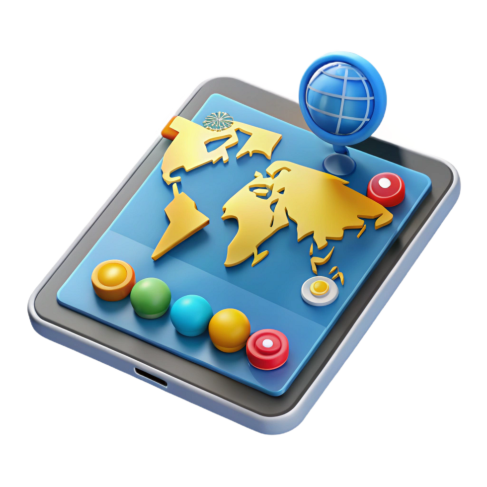 stunning vintage Global Travel Planning App Mobile Map Navigation original png