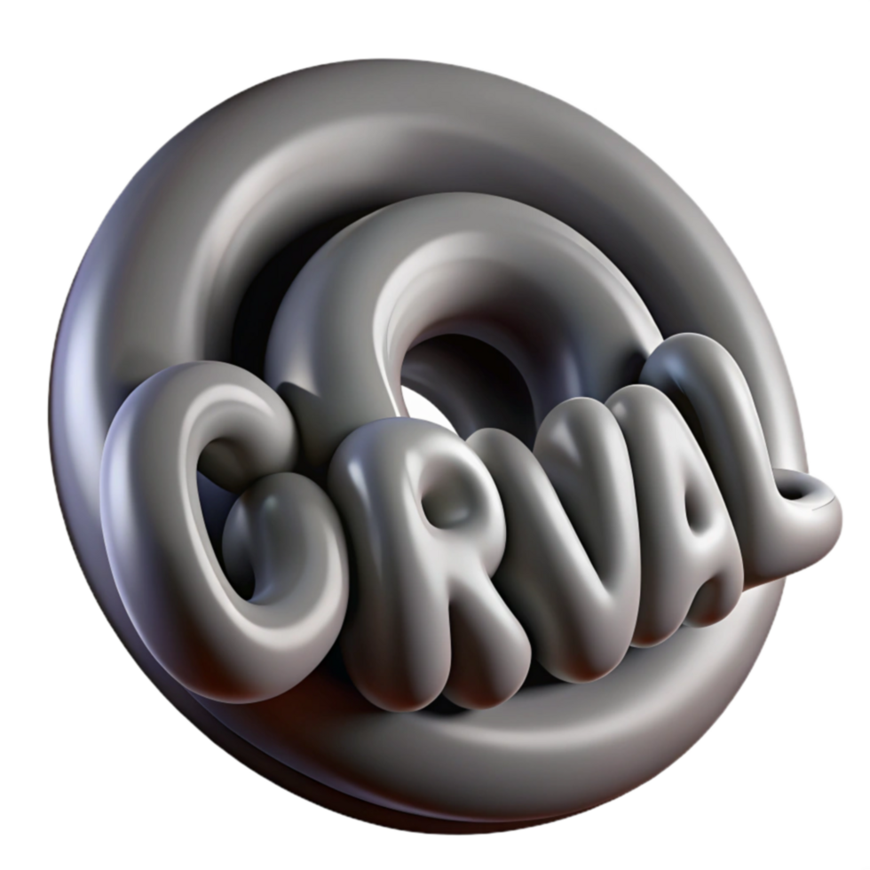 Abstract 3D Render Gray Survival png