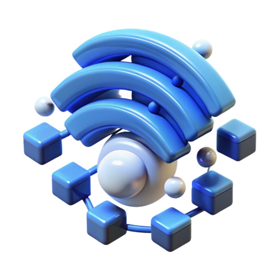 Global Network Connectivity Data Transfer Wireless Signal png