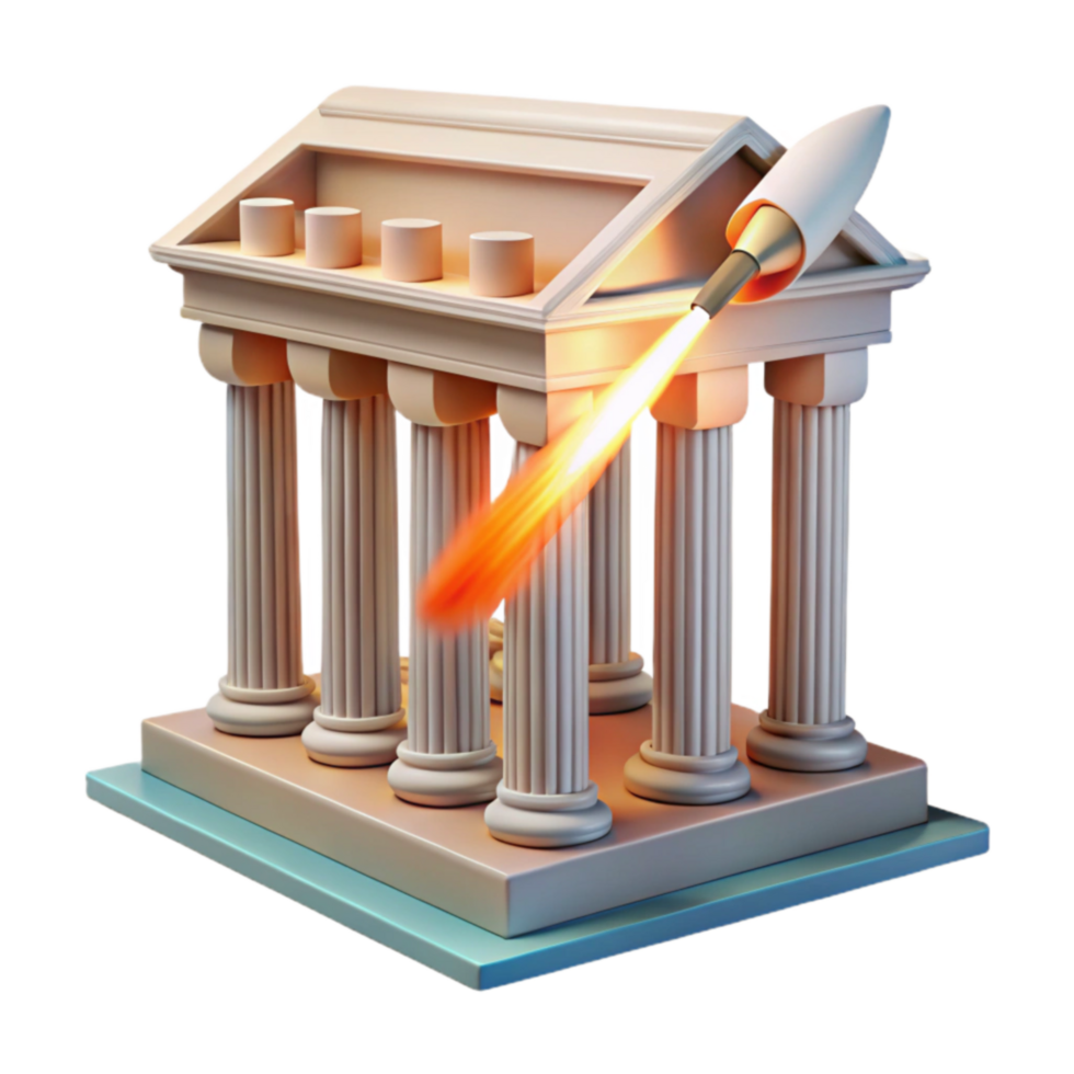 Temple Under Siege Modern Technology vs. Ancient Architecture png