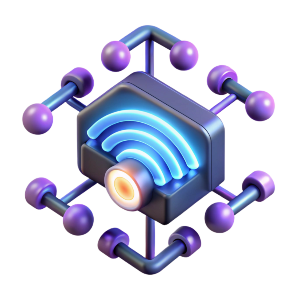 elegant vintage Network Connectivity Centralized Hub System high resolution png