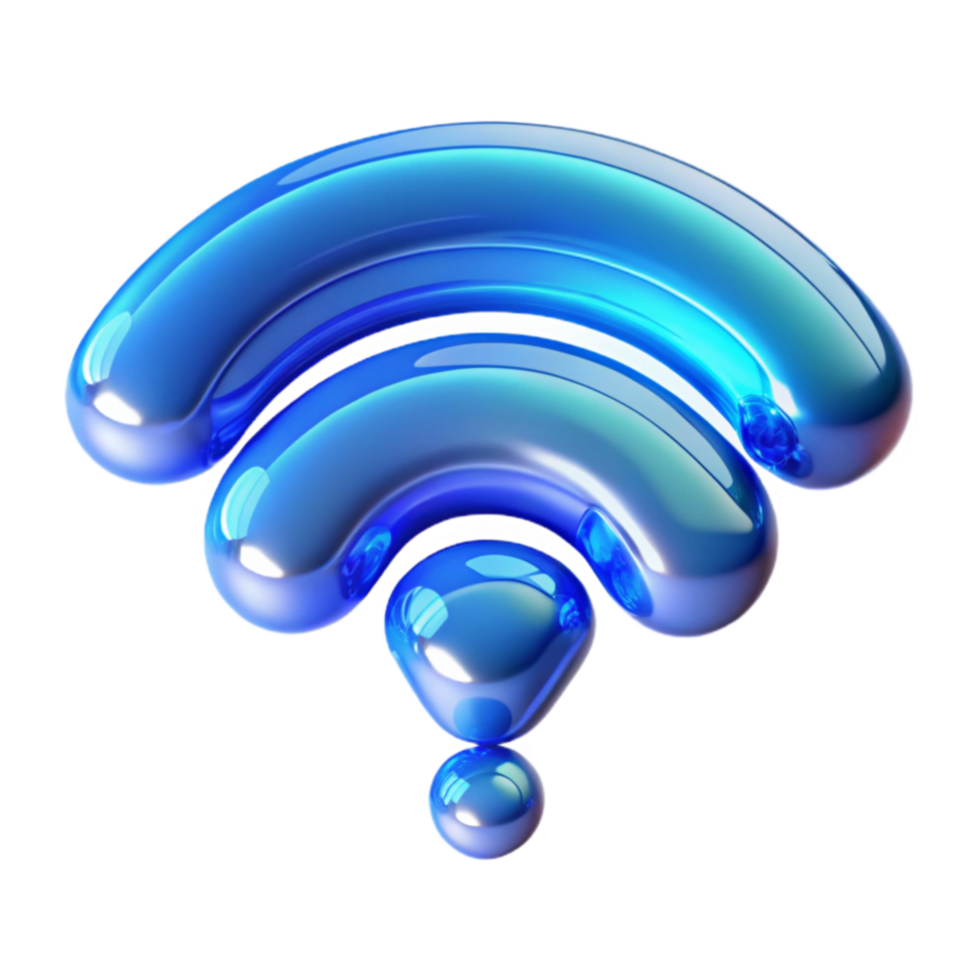 vibrant minimalist Wireless Network Connection Signal Strength and Access genuine png