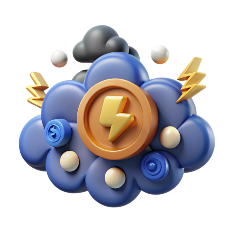 Fast Cloud Computing Power Speed png