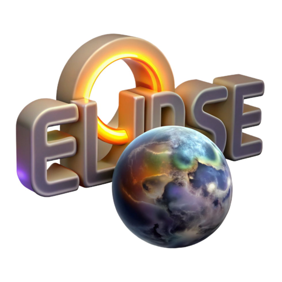 Global Eclipse Simulation 3D Planetary Phenomenon png
