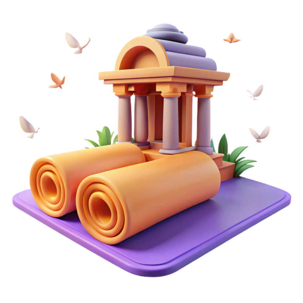 Ancient Temple Exploration Discover Hidden Scrolls png