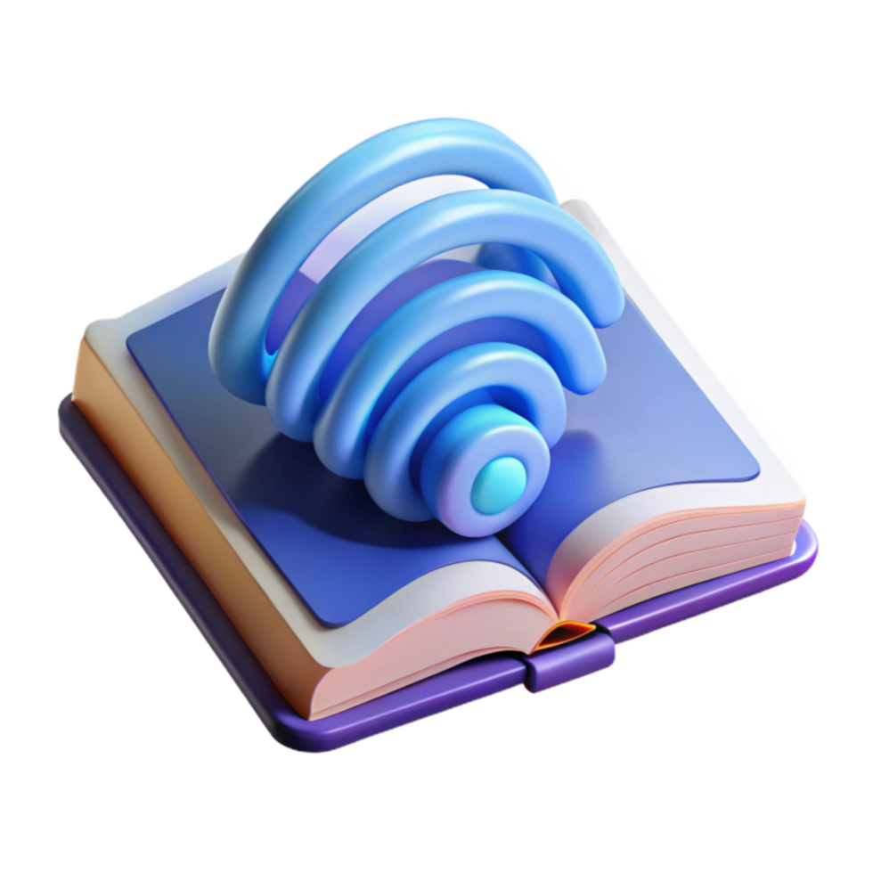 elegant creative Digital Books Wireless Reading Access genuine png