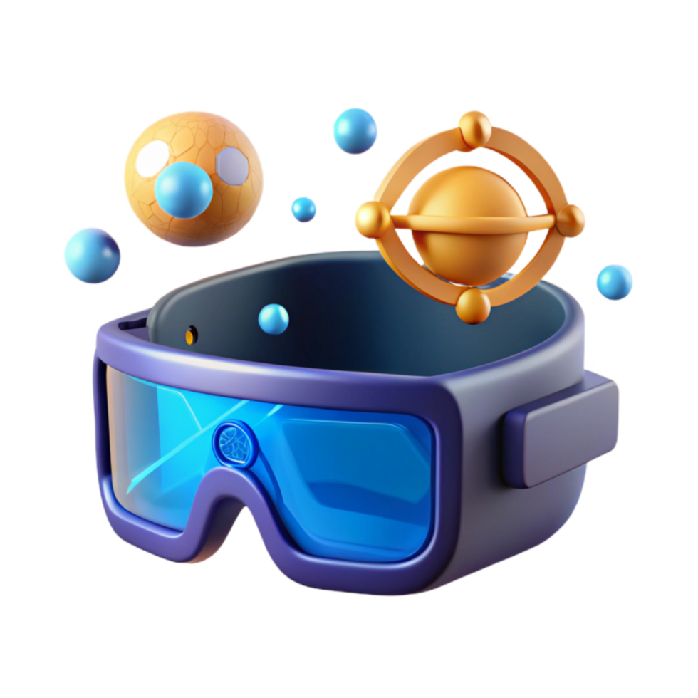 vibrant classic Exploring the Universe Virtual Reality Goggles and Planetary Simulation authentic png
