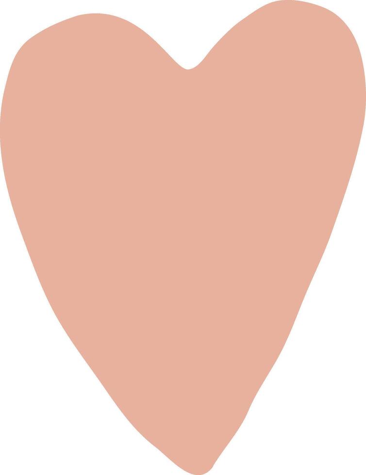 Valentine, loving card Design, Heart, cute heart Silhouette vector