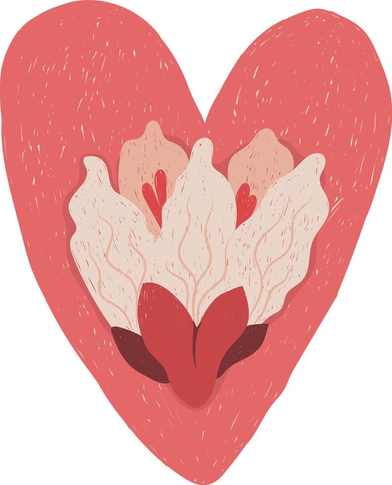 Snowdrop Card Design, Snowdrop on Heart, Snowdrop Card, Snowdrop, vintage flower, Red Heart vector