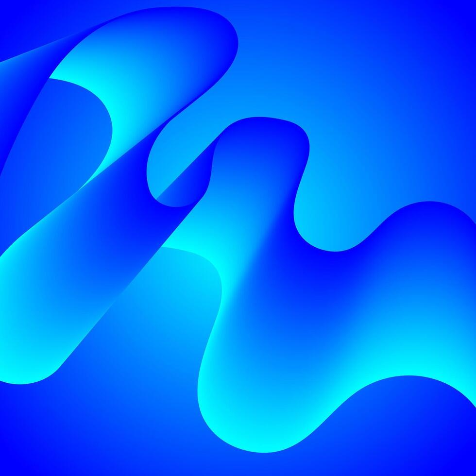 Blue Abstract Wave Background Wallpaper design vector