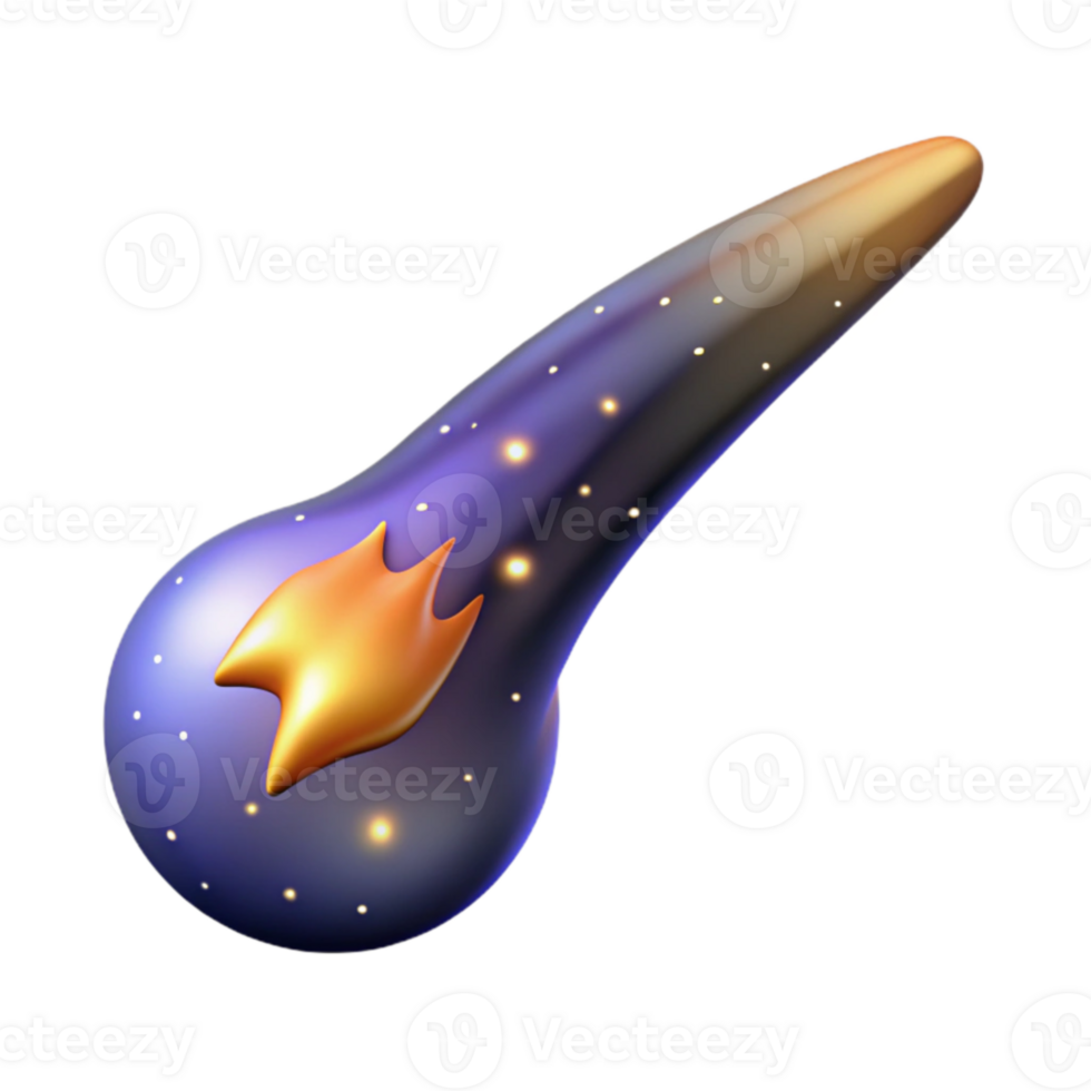 serene contemporary Cosmic Cell 3D Render genuine png