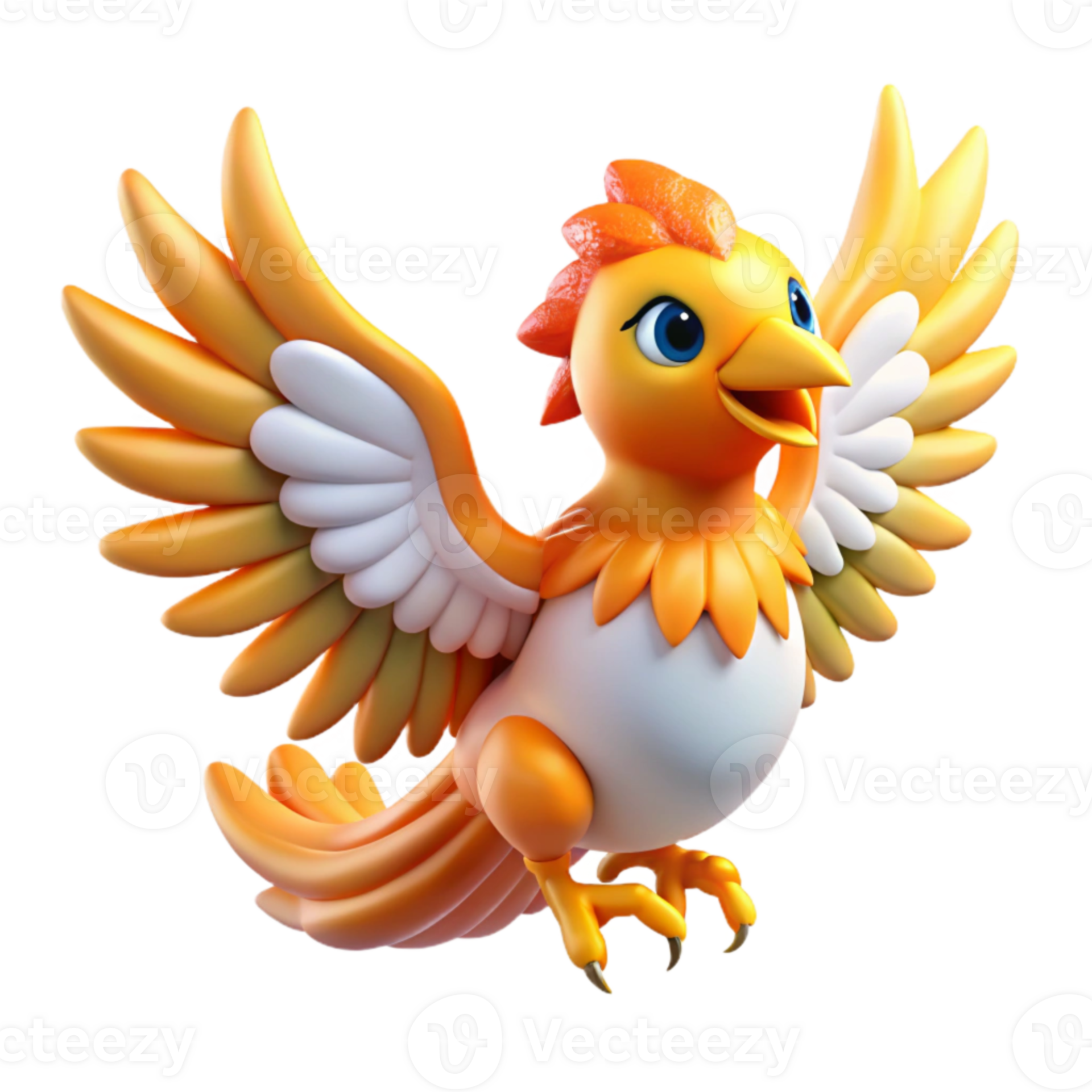 stunning rustic Joyful 3D Bird Illustration premium 56605151 PNG