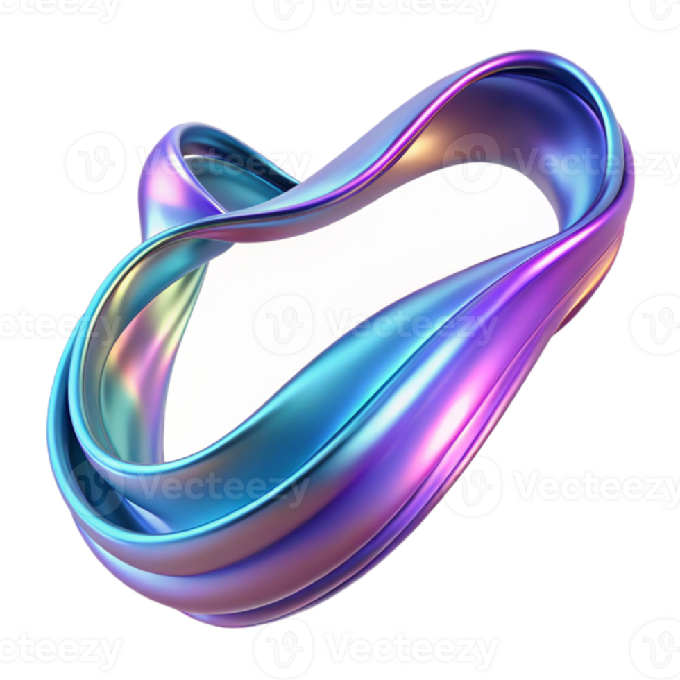 wonderful abstract Iridescent 3D Abstract Background genuine png