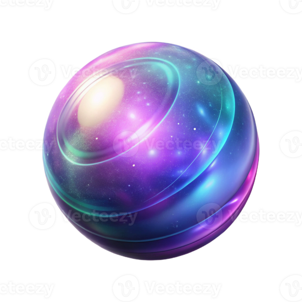 wonderful creative Cosmic Sphere 3D Render authentic png